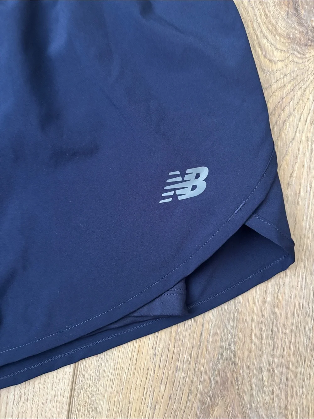 NWT New Balance Running Shorts Navy Blue Built in Shorts SZ L Clean Girl Sporty